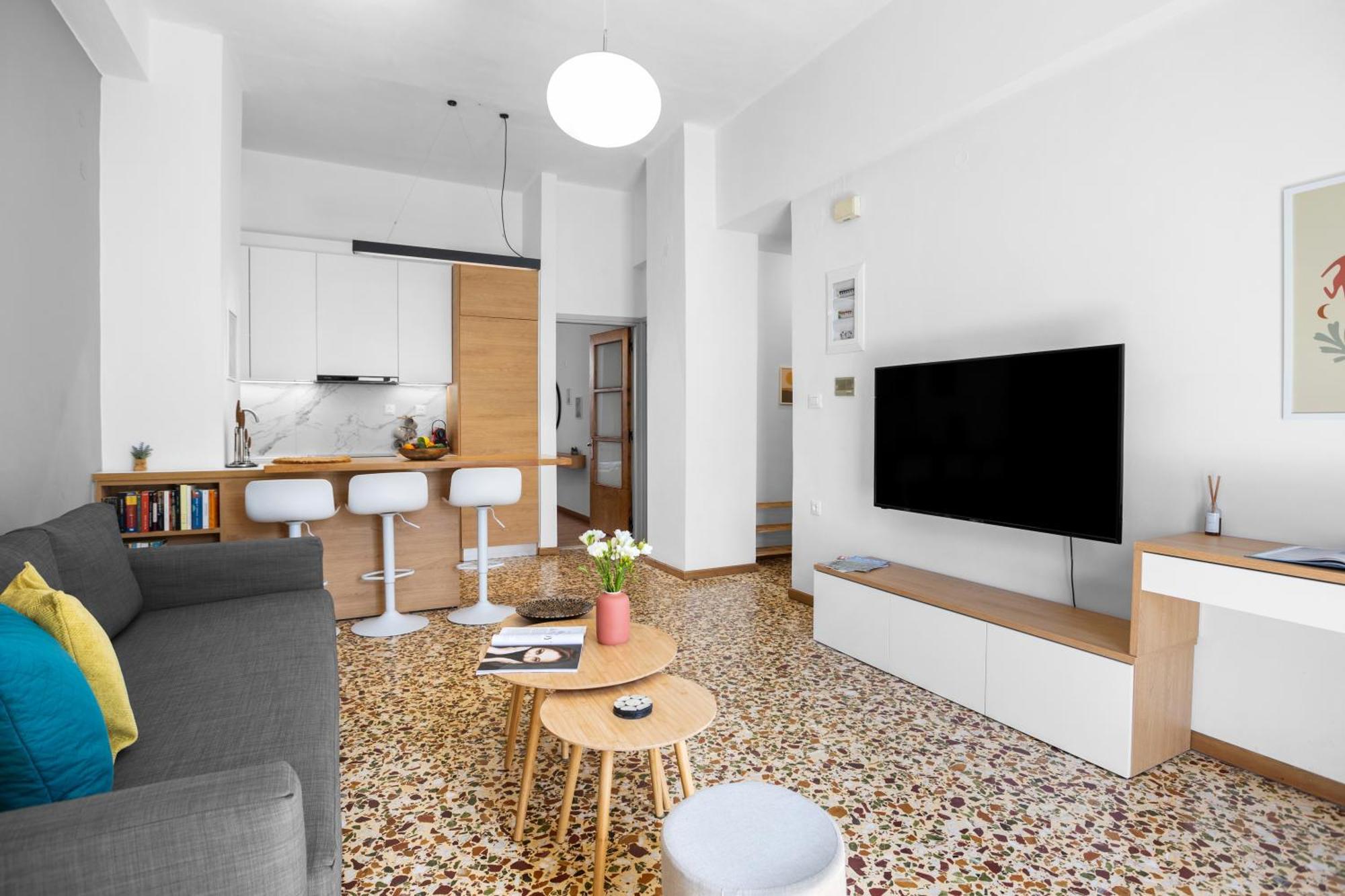 Apartment Arancione Chrissi Akti Chania Exterior foto